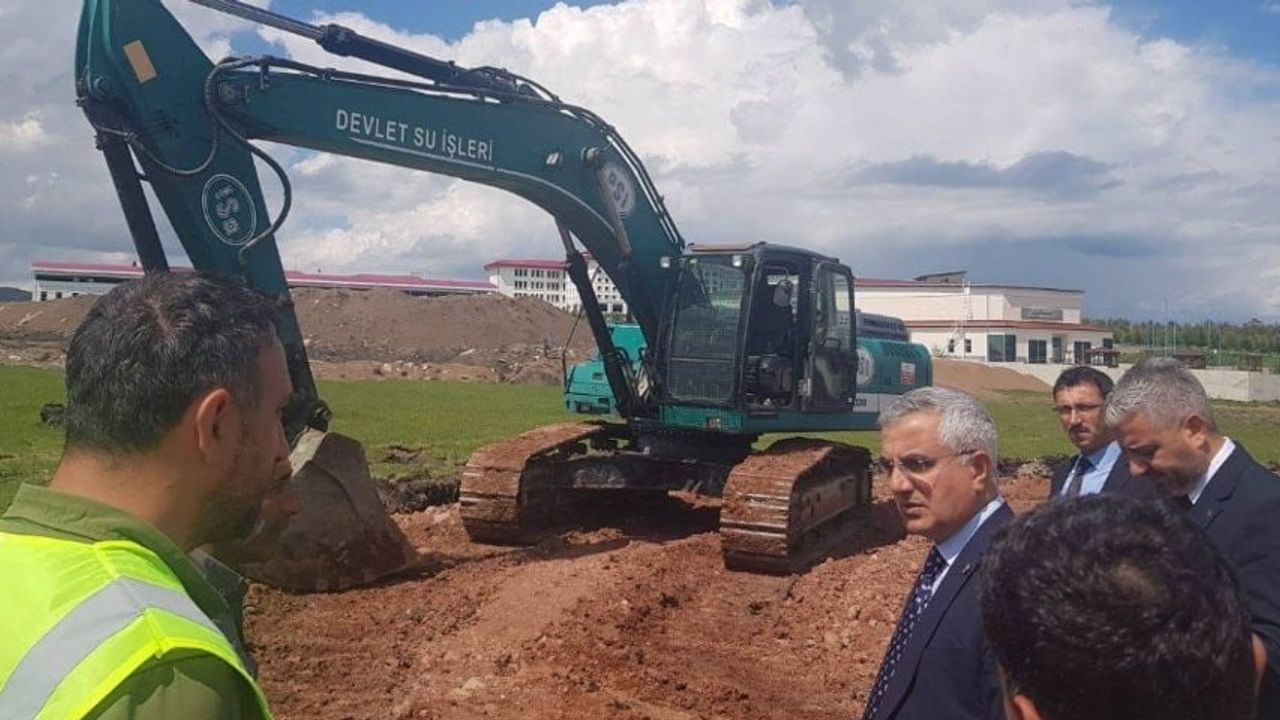 DSİ bölge müdürü Kotan, Ardahan'da yatırım ve altyapı çalışmalarını inceledi