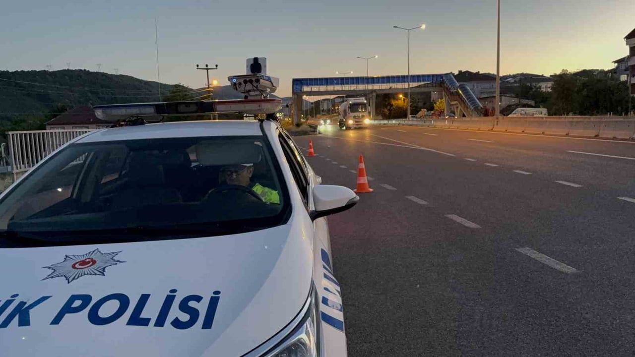 Düzce'de 232 araç trafikten men edildi