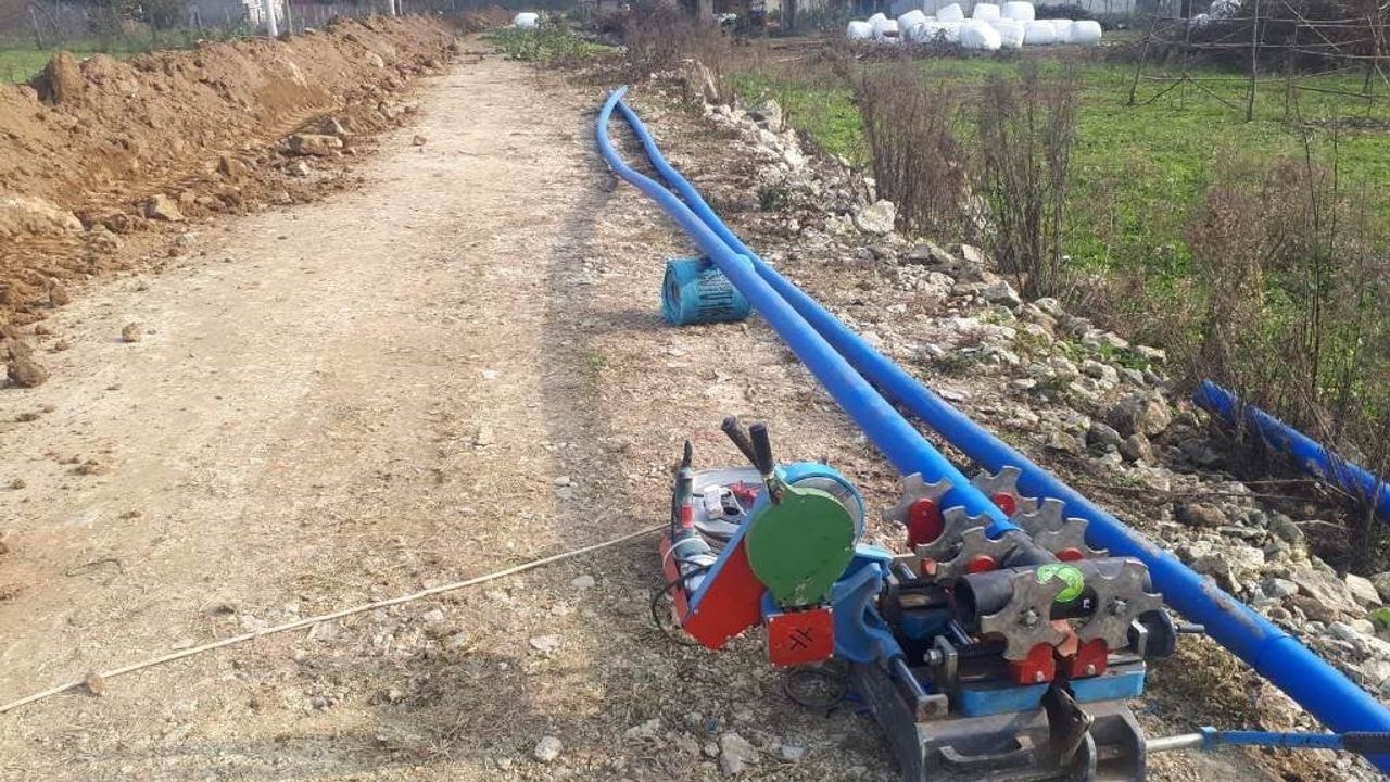 Düzce’de su ve kanalizasyon müdürlüğü ilk 5 ayda 5 bin 507 kanal açtı