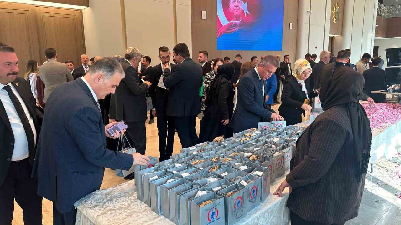 Düzce'nin meşhur ürünleri Ankara'ya taşındı