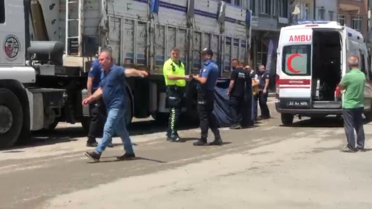 Edirne Havsa'da kamyonun çarptığı yaya hayatını kaybetti