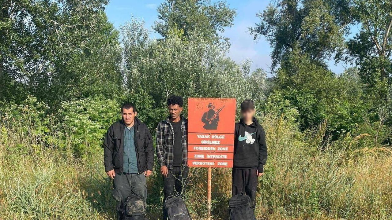 Edirne Uzunköprü'de 32 düzensiz göçmen yakalandı; bir organizatör gözaltında