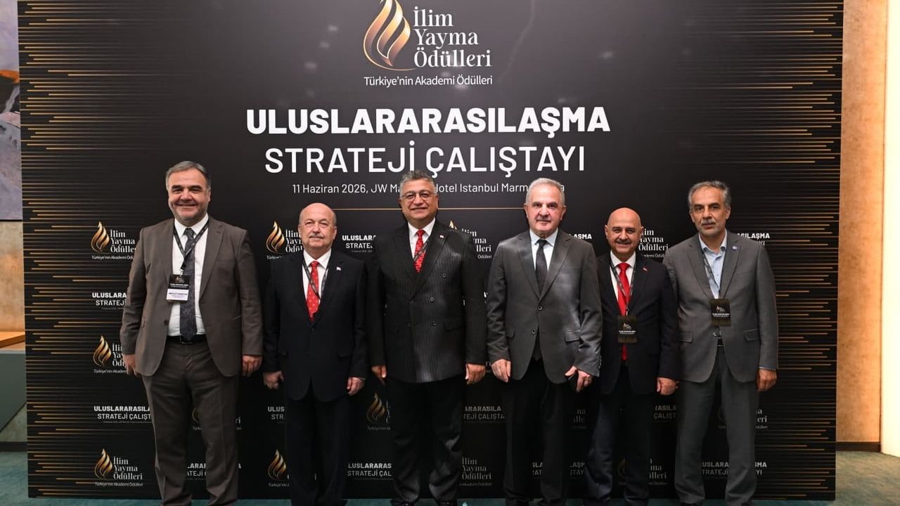 Ege Üniversitesi Rektörü Prof. Dr. Musa Alcı, İlim Yayma Ödülleri Uluslararasılaşma Strateji Çalıştayına Katıldı