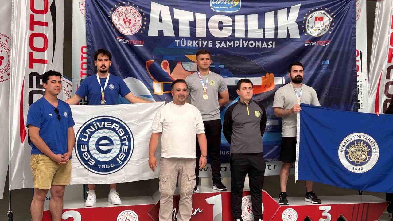 Egeli sporcu Adnan Efe Uçar Türkiye ikincisi oldu