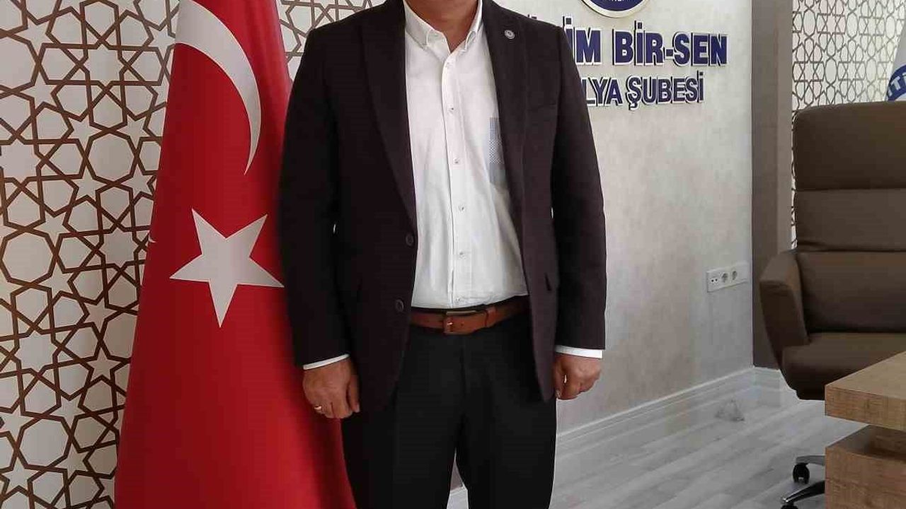 Eğitim Bir Sen Şube Başkanı Eyüp Bülent Miran'dan LGS'ye Girecek Öğrencilere Başarı Dileği