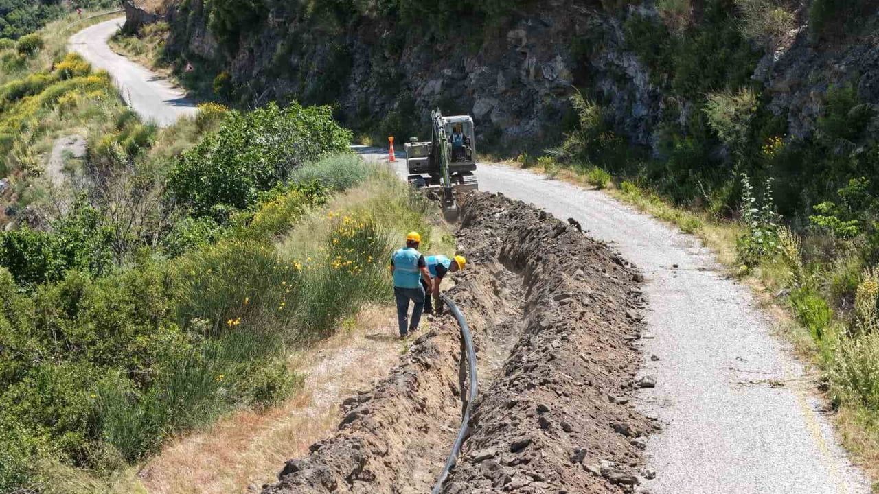 Eğrikavak’ta 7 kilometrelik içme suyu hattı yenileniyor