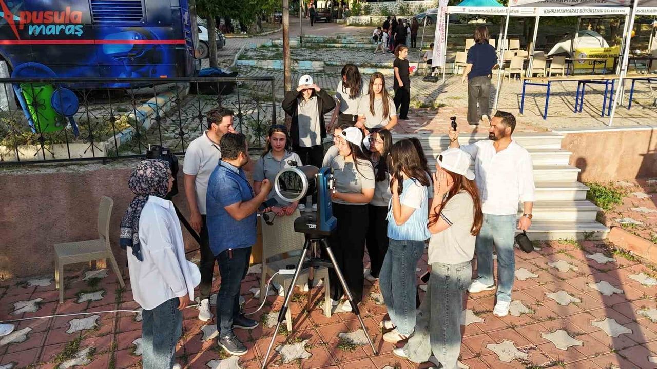 Ekinözü'nde Astronomi ve Gökyüzü Gözlem Şenliği: Öğrenciler Bilimle Buluştu