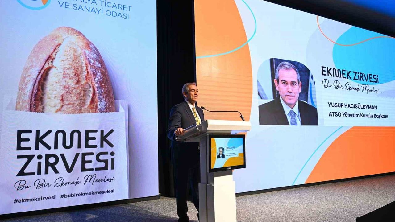 Ekmek meselesi Antalya'da konuşuldu