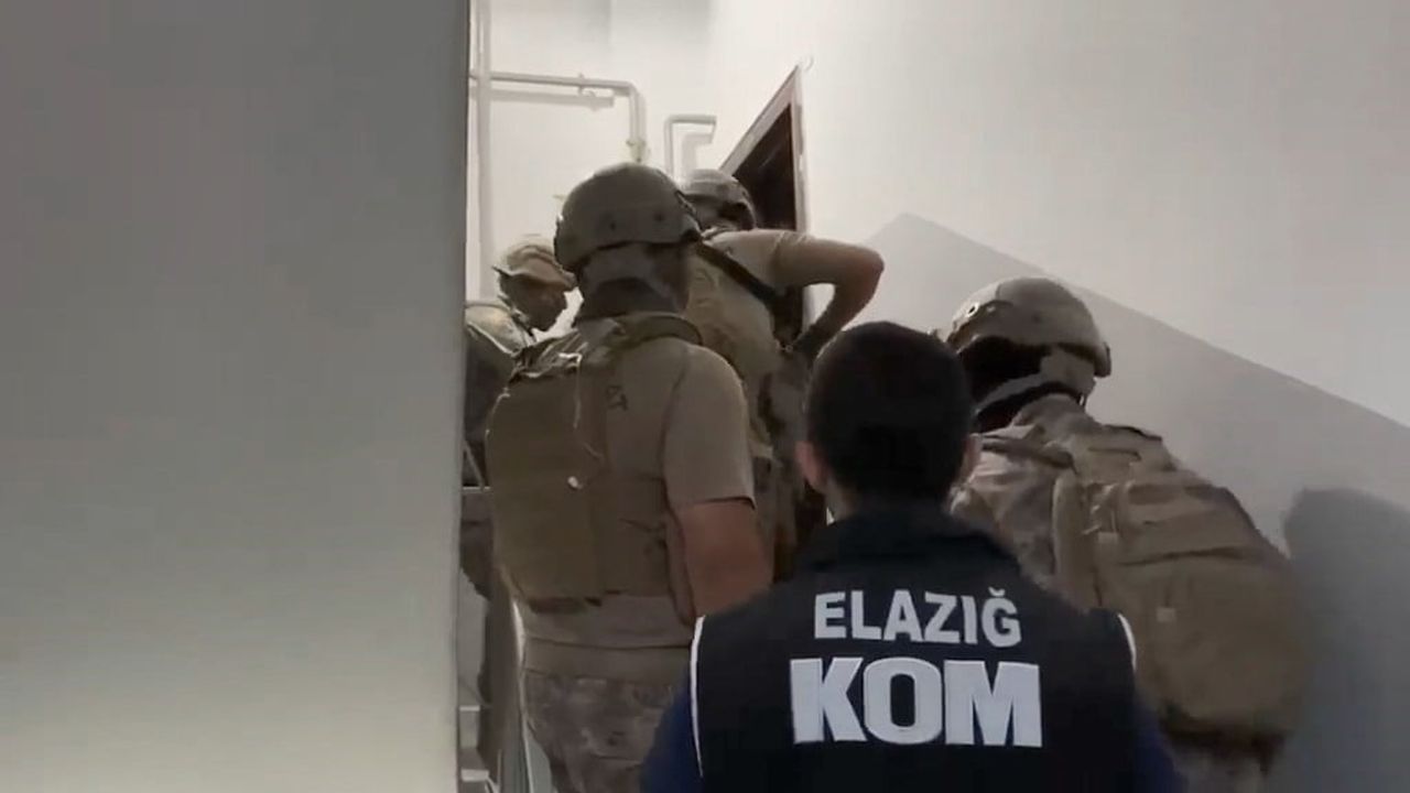 Elazığ merkezli 4 ilde 'Barbaroslar' çetesine operasyon: 29 şüpheli yakalandı