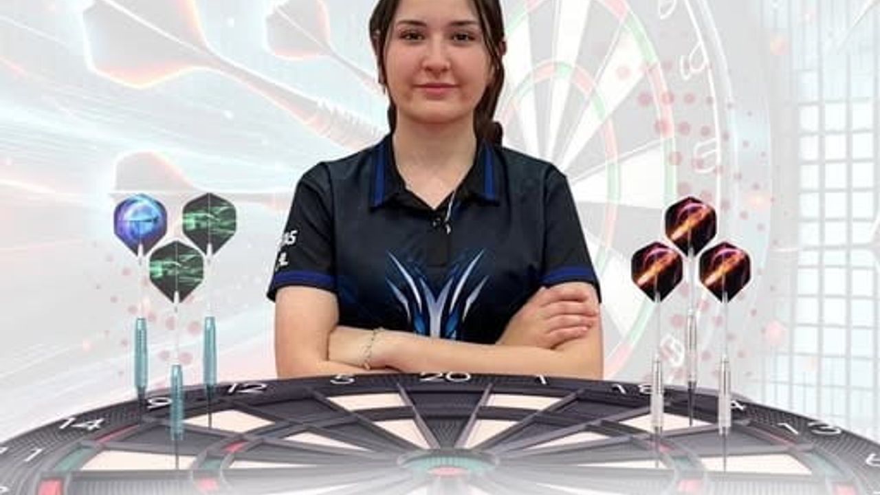Elif Dilara Davulcu, U18 Kızlarda IDF Avrupa Elektronik Dart Şampiyonu