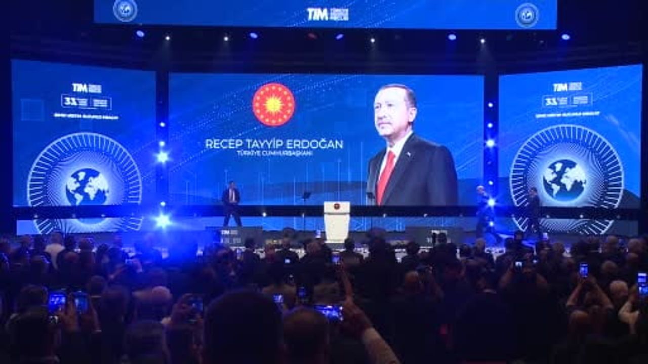 Erdoğan: savunma ihracatında yıllık hacmi artık haftada gerçekleştiriyoruz