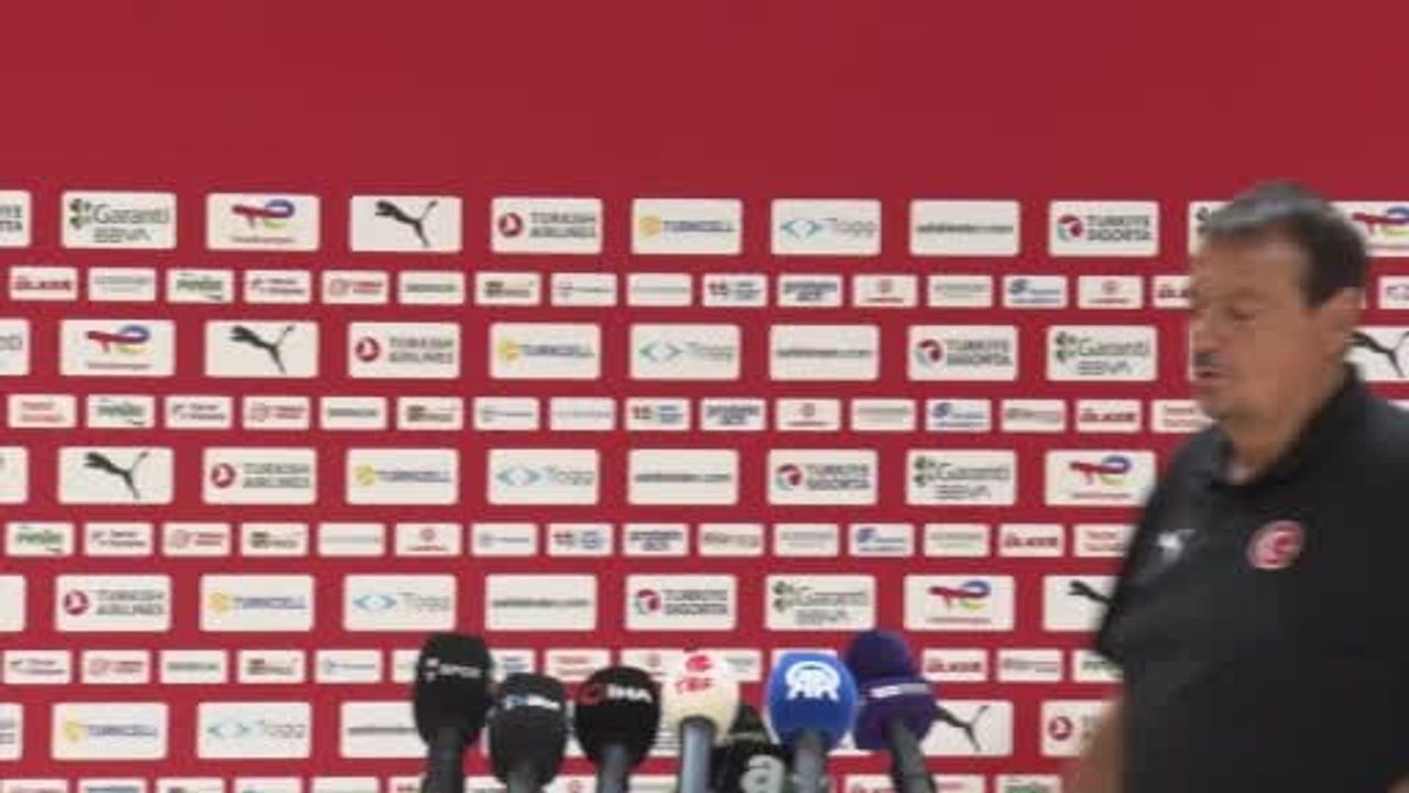 Ergin Ataman: Avrupa basketbolunda sıralamalarda birinci basamakta gösteriliyoruz