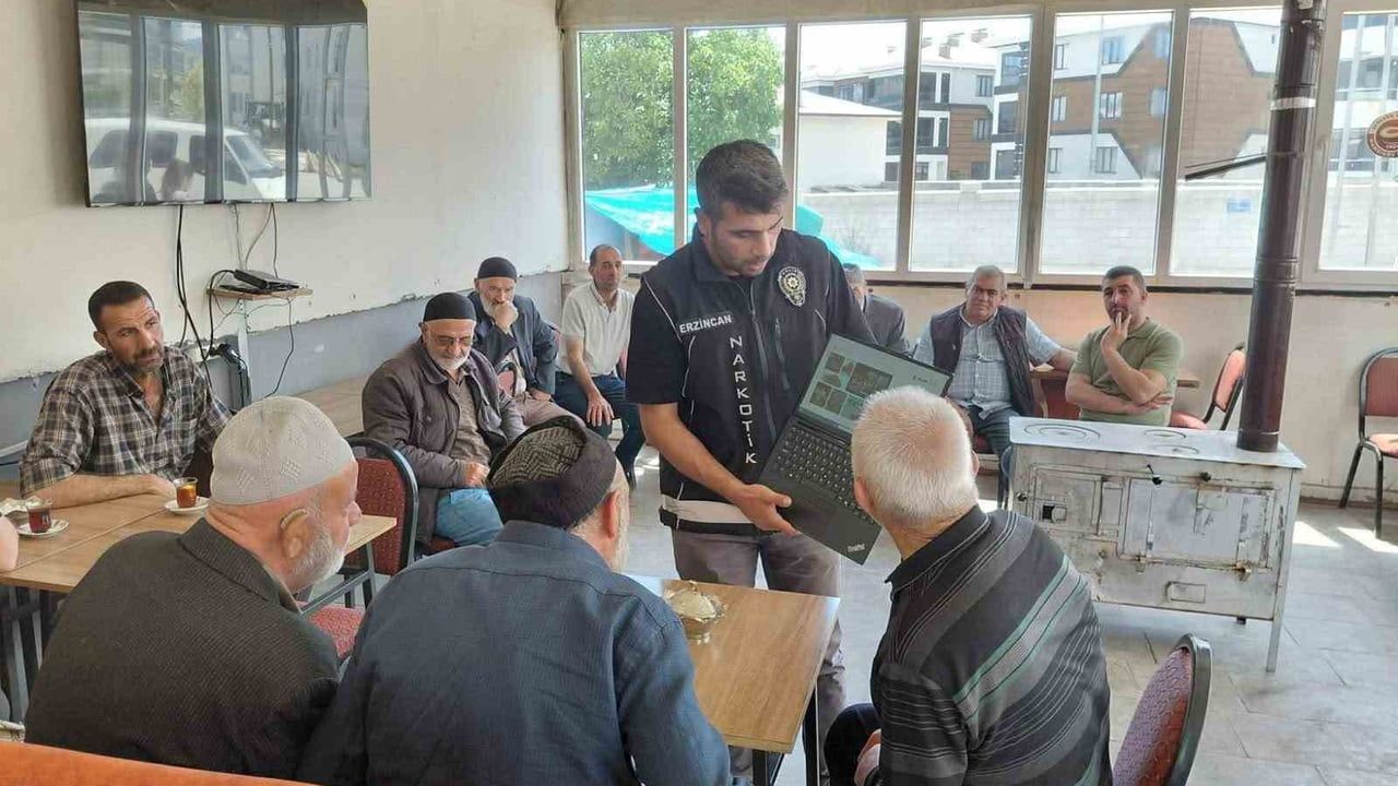 Erzincan'da 1.535 Kişiye Uyuşturucuyla Mücadele Eğitimi Verildi