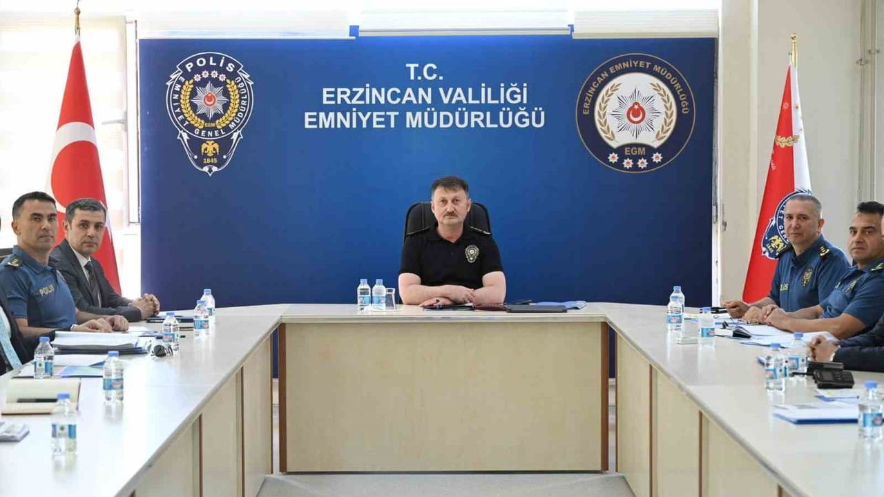 Erzincan’da 36. NATO Zirvesi öncesi güvenlik tedbirleri değerlendirildi