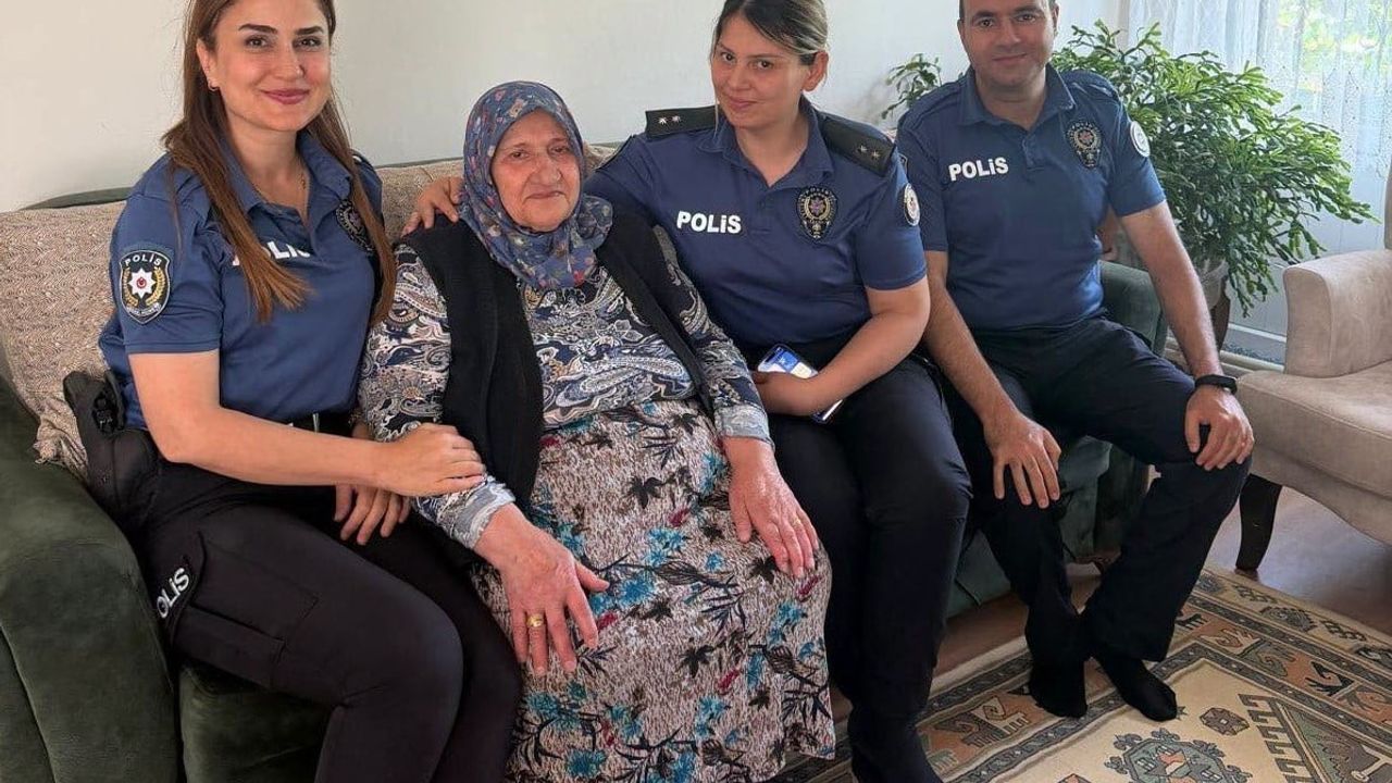 Erzincan emniyetinden şehit ailesine vefa ziyareti