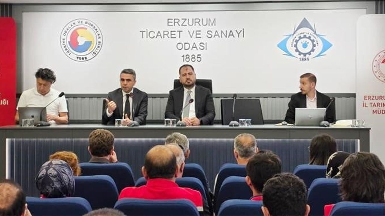 Erzurum'da uzaktan algılama ve yapay zekâ ile ürün izleme uygulaması masaya yatırıldı