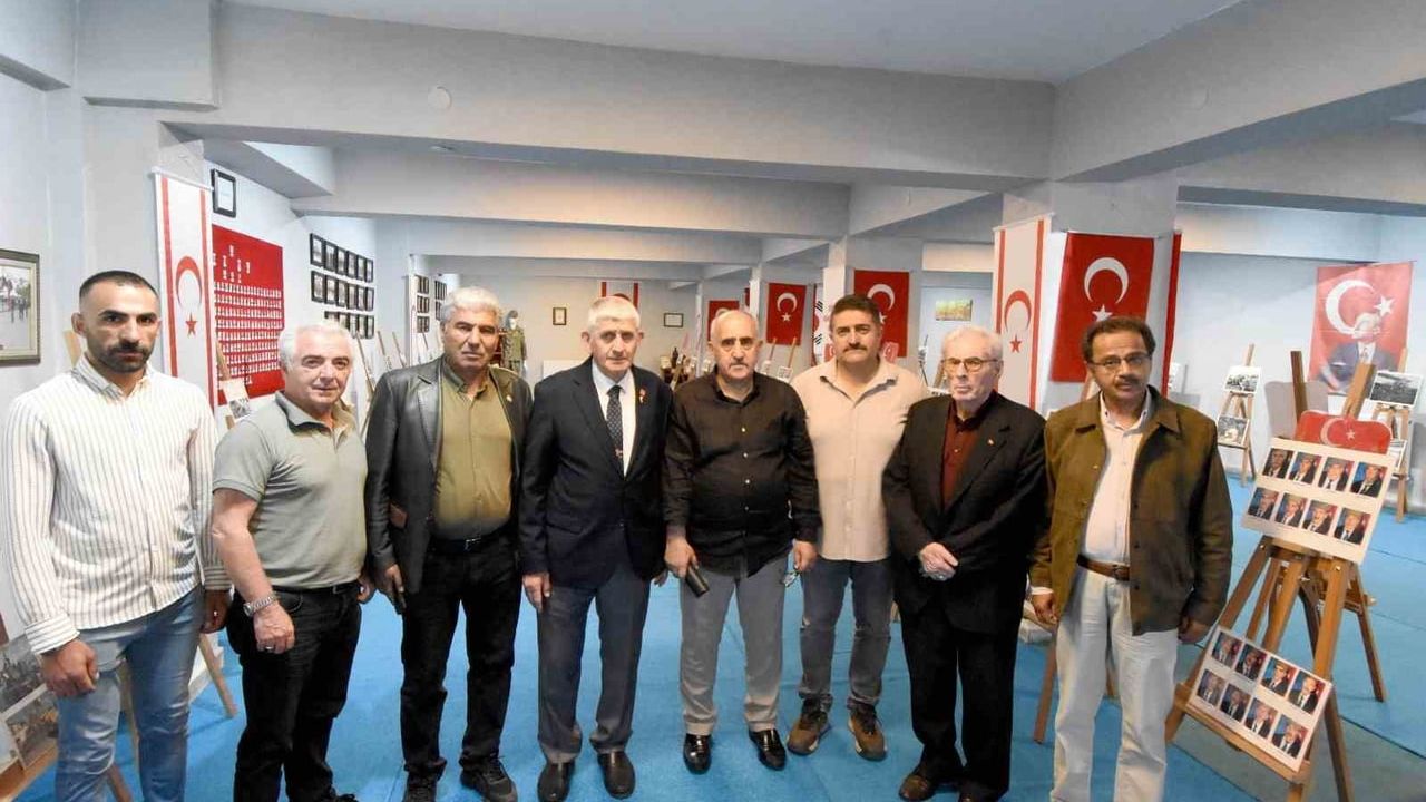 Erzurum Kent Konseyi'nden 'Kıbrıs ve Kore Gazileri Savaş Müzesi'ne anlamlı ziyaret