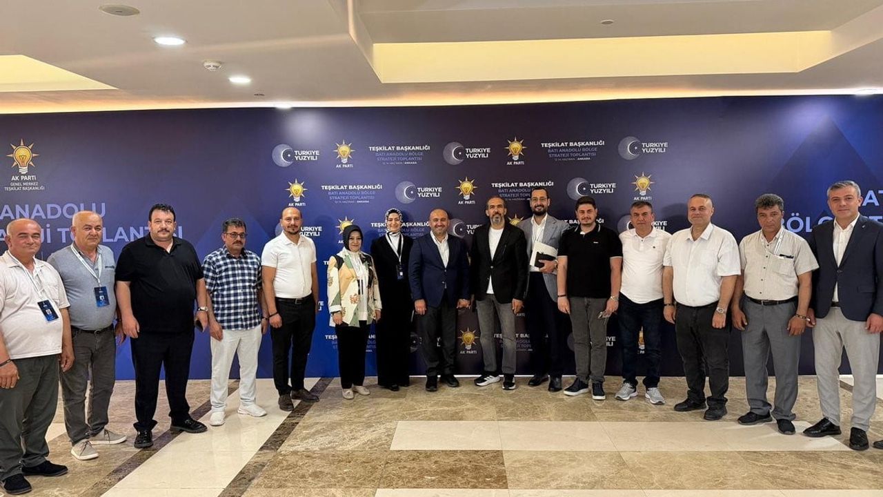 Eskişehir AK Parti teşkilatı Kızılcahamam'daki Batı Anadolu Bölge Strateji Toplantısı'na katıldı