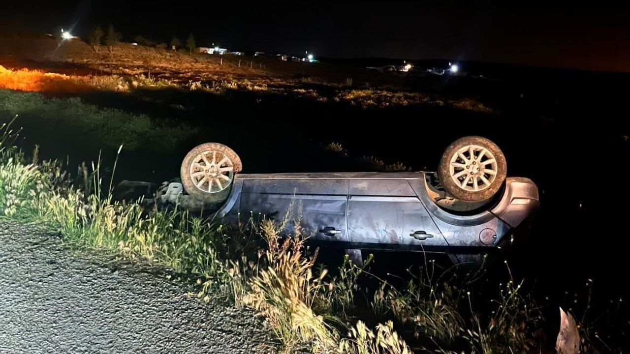 Eskişehir Günyüzü'nde Araç Takla Attı: 1 Kişi Hafif Yaralandı