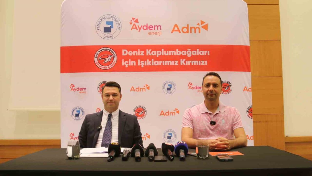 Fethiye'de deniz kaplumbağaları için ADM Elektrik ile kırmızı ışık uygulaması