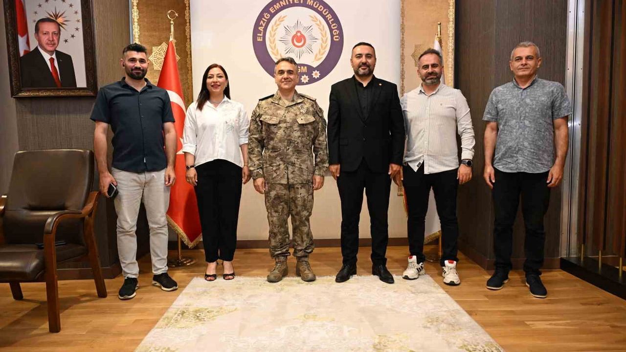 FHGC'den Elazığ emniyet müdürü Aydın Karan'a ziyaret