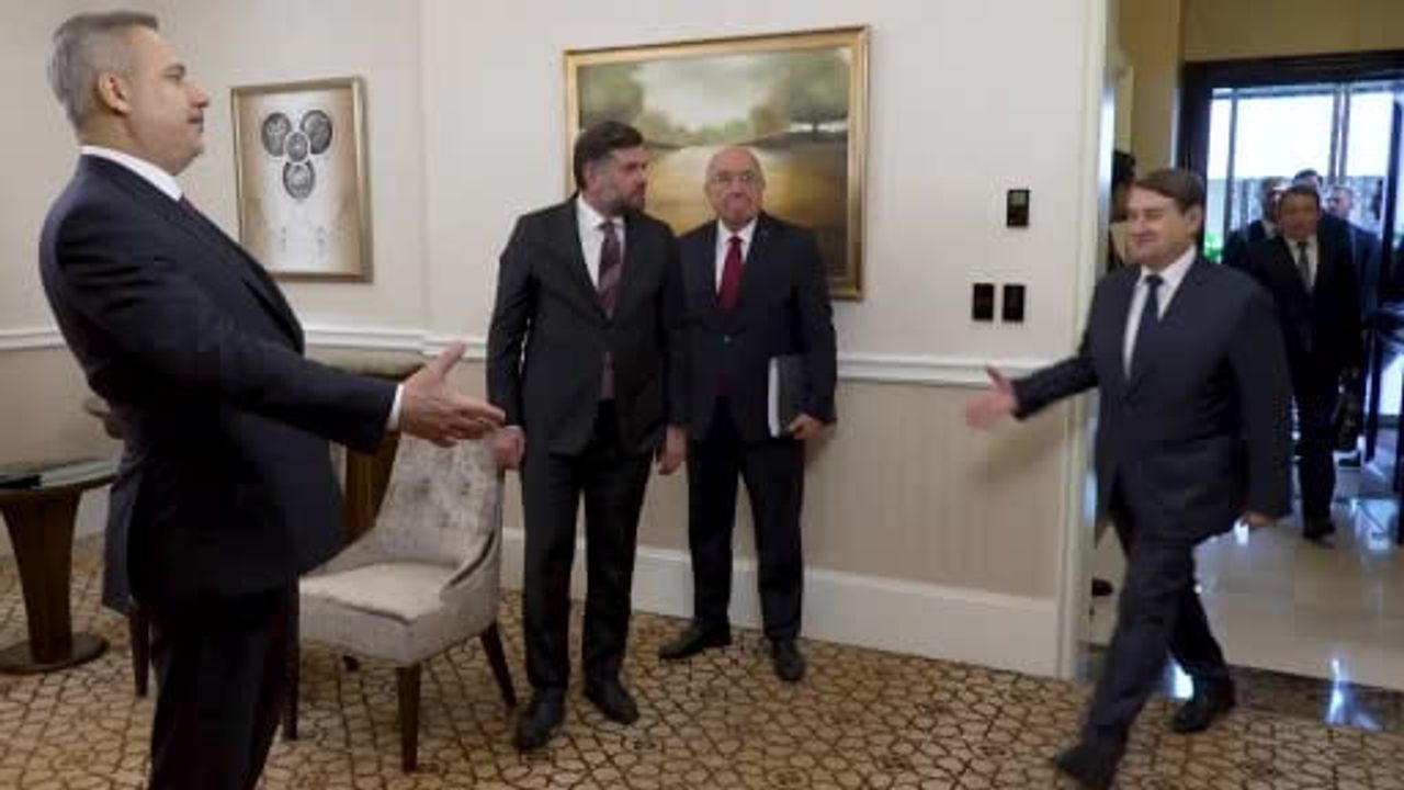 Fidan, Putin’in danışmanı Levitin ile görüştü