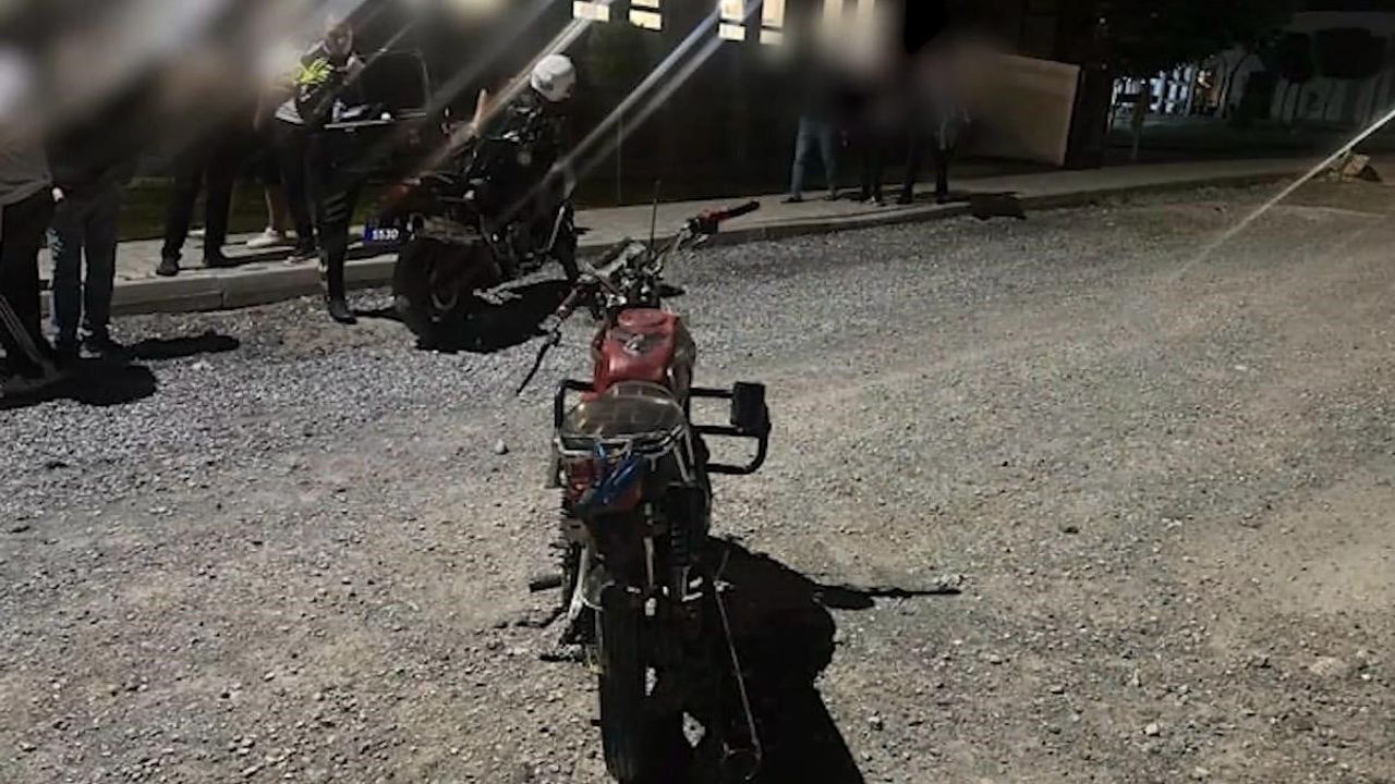 Film sahnelerini aratmayan kovalamaca polis kamerasında