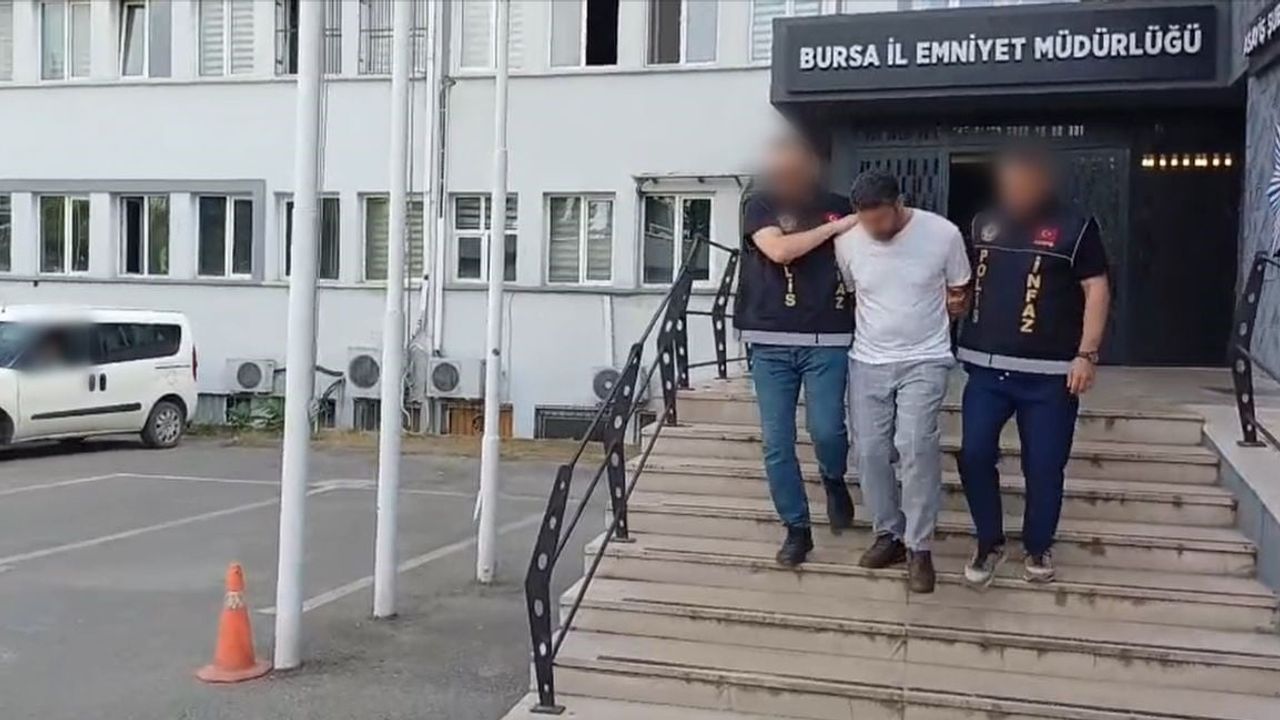 Firari hükümlü 13 yıldır kırmızı bültenle aranan kişi Bursa'da yakalandı
