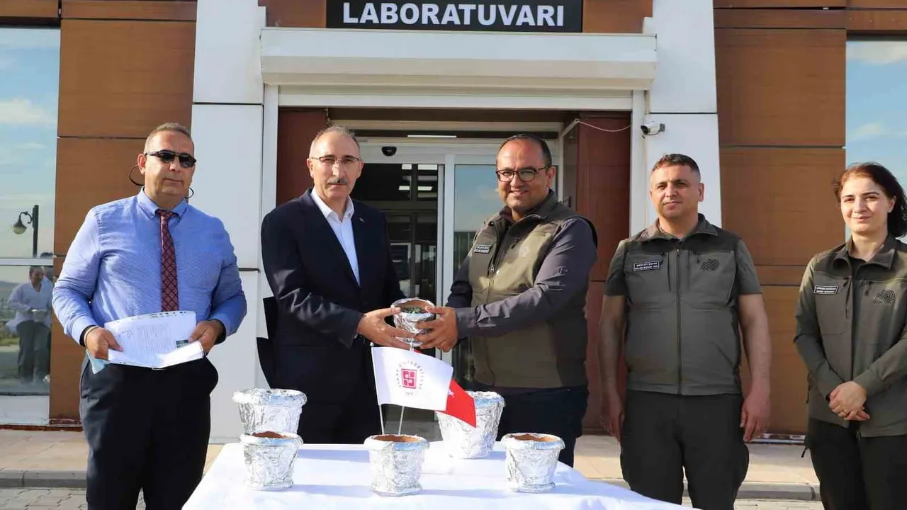 Fırat Üniversitesi ürettiği endemik bitkileri doğaya kazandırdı