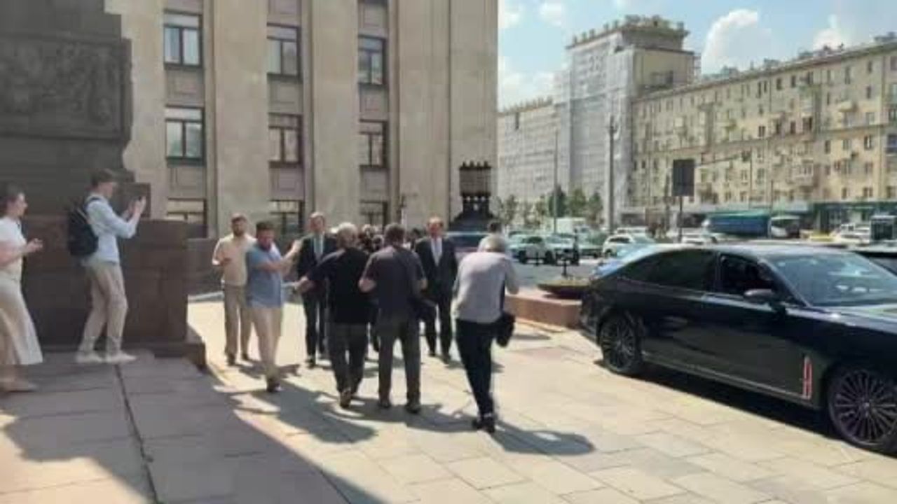 Fransa, Almanya ve İngiltere büyükelçileri Moskova'da Dışişleri Bakan Yardımcısı Galuzin ile görüştü