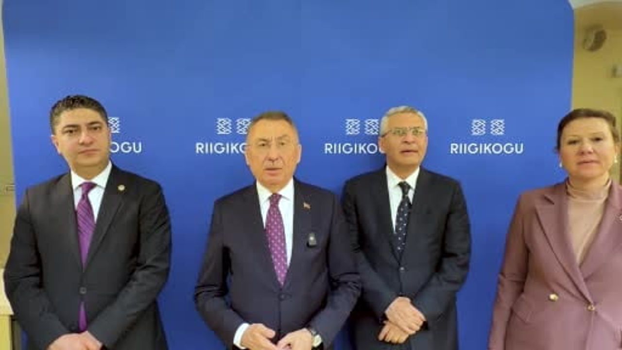Fuat Oktay: Baltık ve Nordik ülkeler Rusya-Ukrayna savaşından ciddi endişe taşıyor