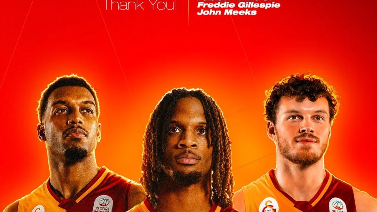 Galatasaray erkek basketbol takımı üç oyuncuyla yollarını ayırdı