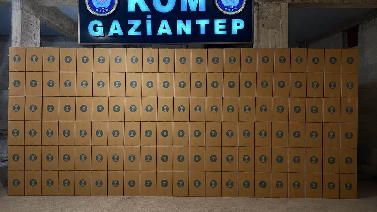 Gaziantep’te kaçakçılık operasyonu: 5 şüpheli yakalandı