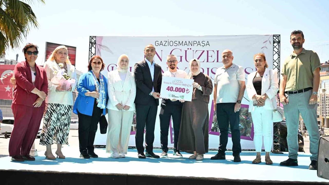 Gaziosmanpaşa'da 'En Güzel Balkon' yarışmasının kazananları açıklandı