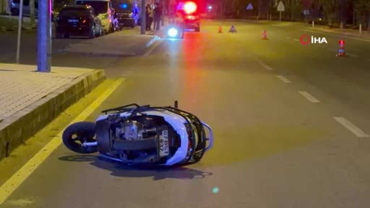 Gazipaşa'da motosiklet kazası: 1 ölü, 1 ağır yaralı