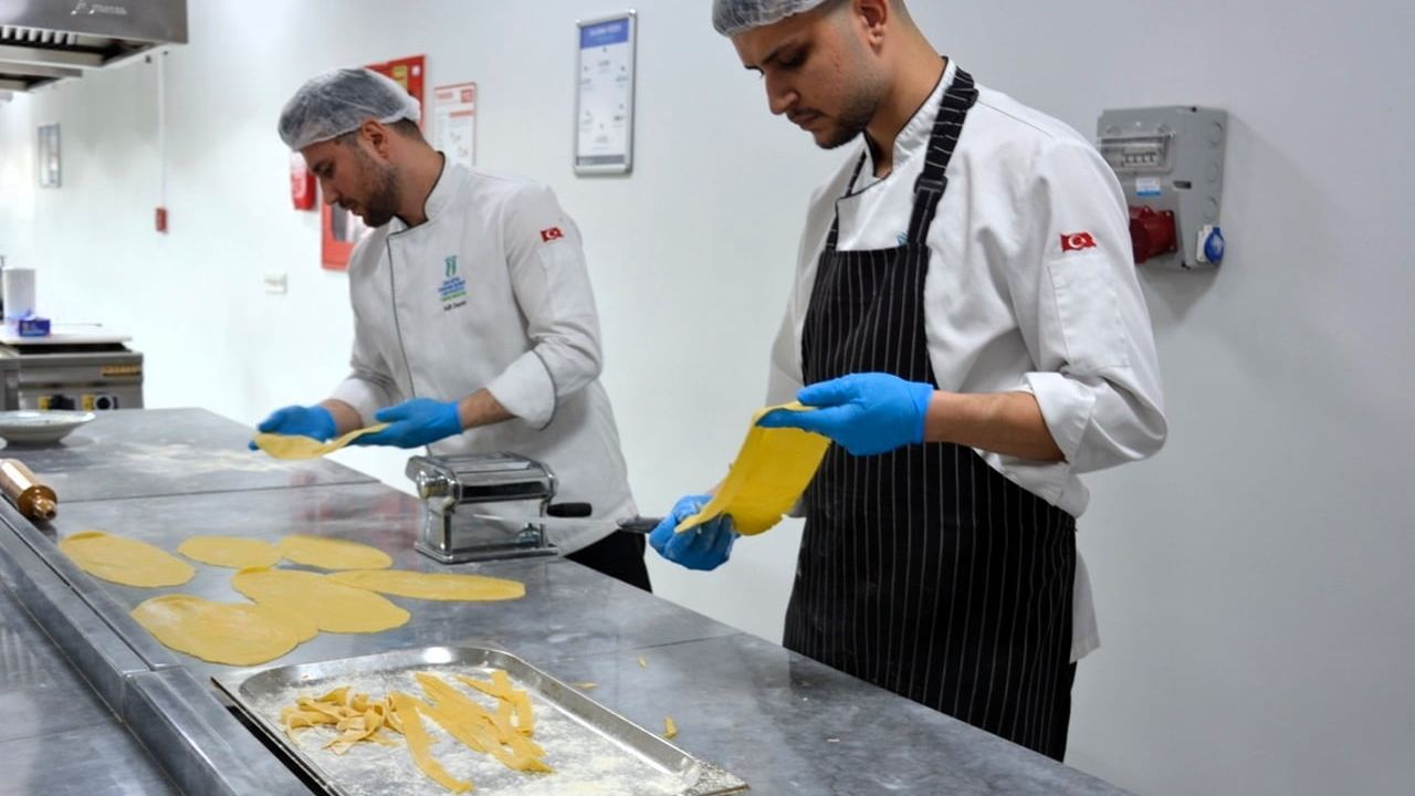 Geleceğin şefleri SUBÜ Gastronomi Haftası'nda yarıştı