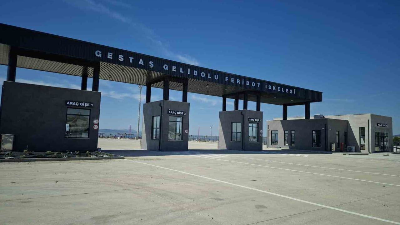 Gelibolu'da Yeni Feribot İskelesi Cumartesi Hizmete Açılıyor