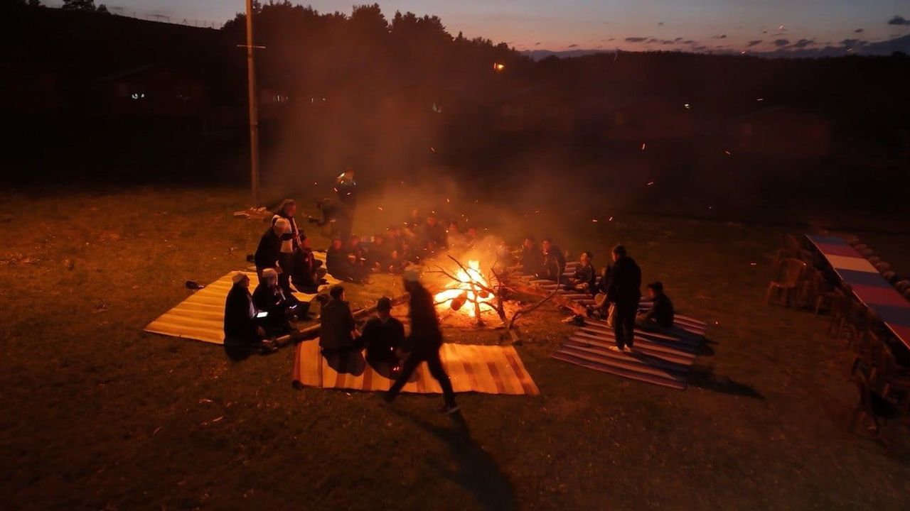 Gençler yaylada hem izcilik hem maneviyat eğitimi aldı