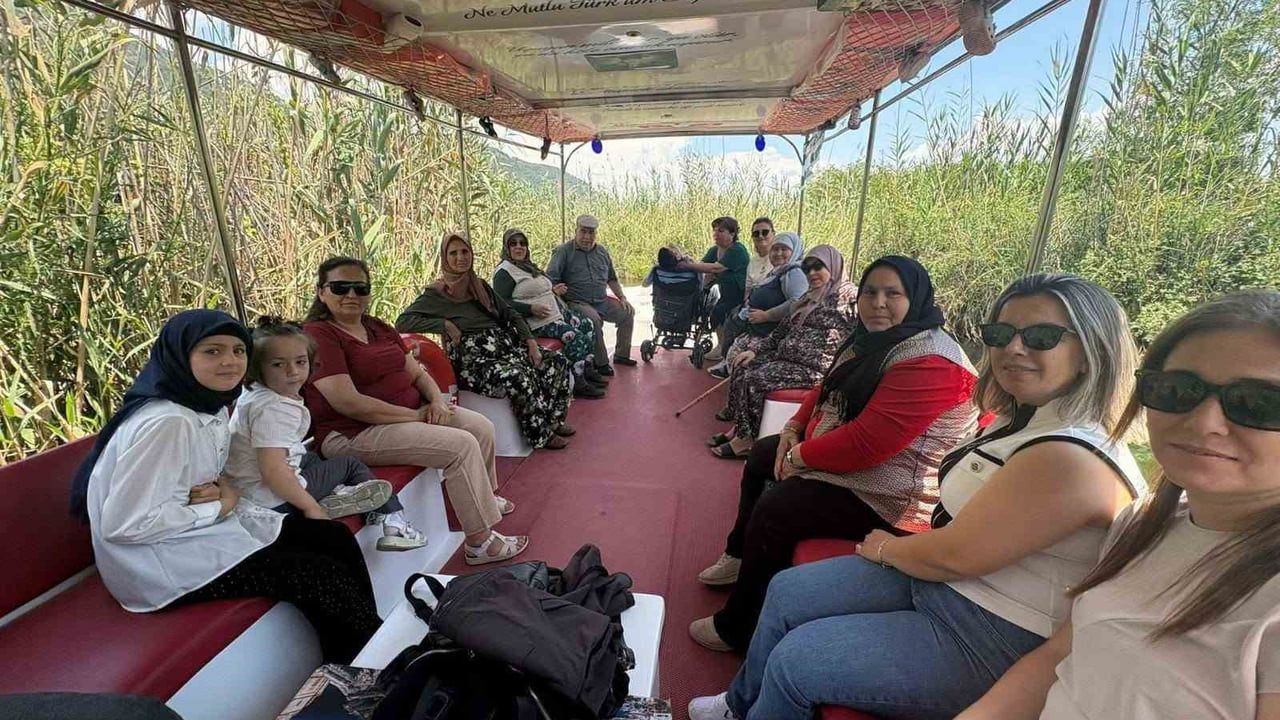 Germencik Belediyesi'nden engelli bireyler ve ailelerine moral gezisi