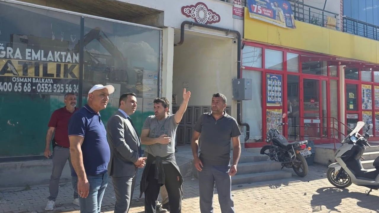 Gölbaşı Kaymakamı Kadir Algın, Orta ve Ağır Hasarlı Binaların Yıkım Çalışmalarını İnceledi