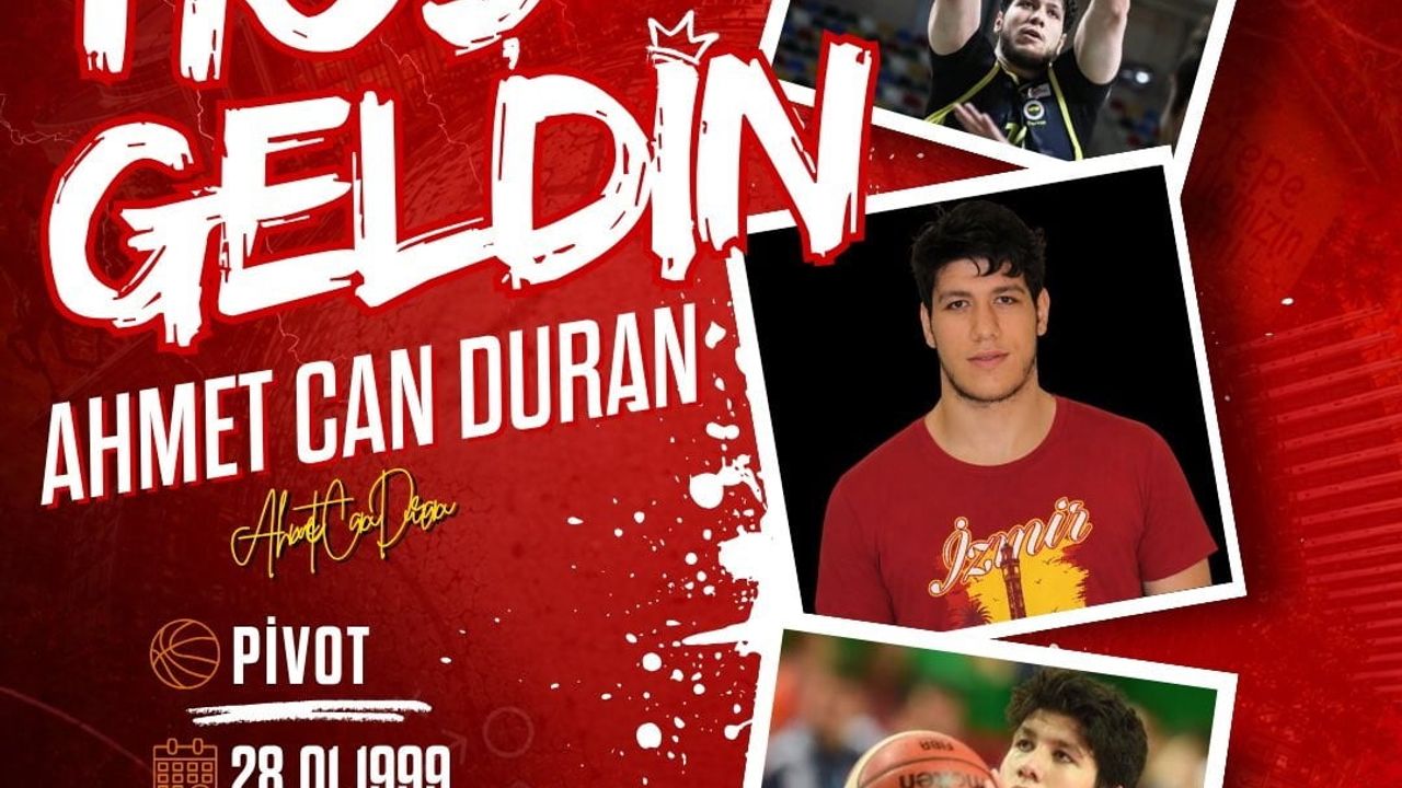 Göztepe Basketbol, Ahmet Can Duran'ı kadrosuna kattı