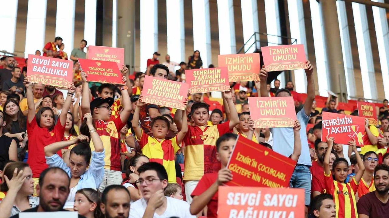 Göztepe’den öğrencilere karne hediyesi: karneni getir, hediyeni al