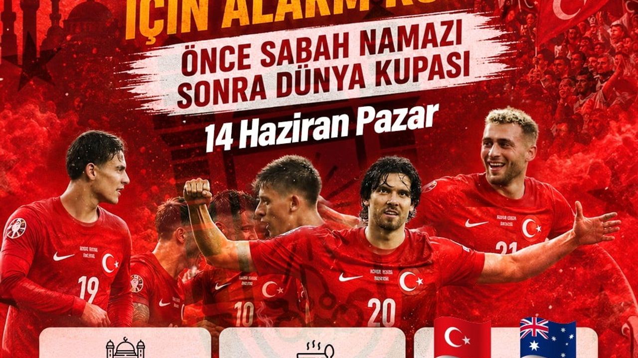 Gürsu'da 14 Haziran sabahı dev ekranda Dünya Kupası heyecanı: 'Önce Sabah Namazı, Sonra Dünya Kupası'