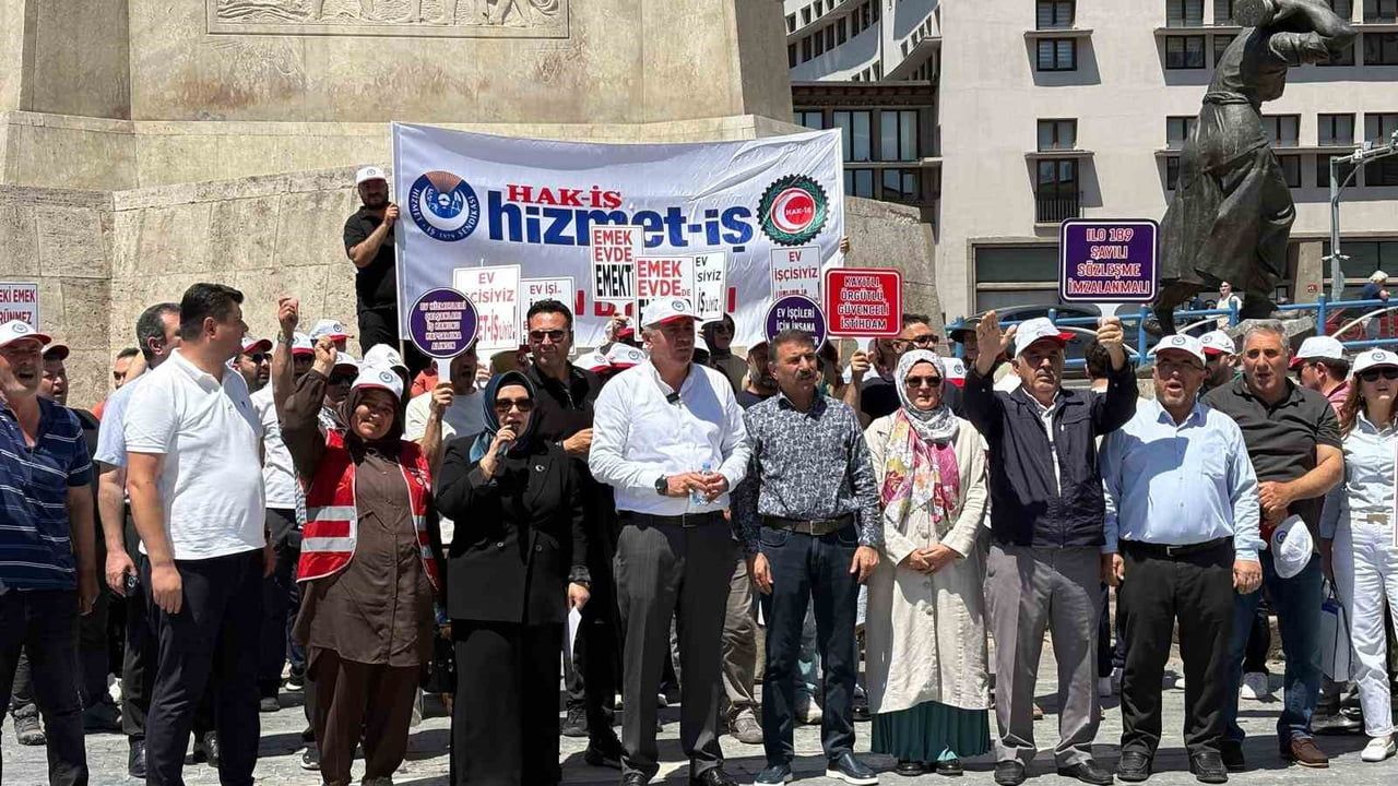 HAK-İŞ'ten ev işçileri için çağrı: ev işi de iştir, ev işçisi de işçidir