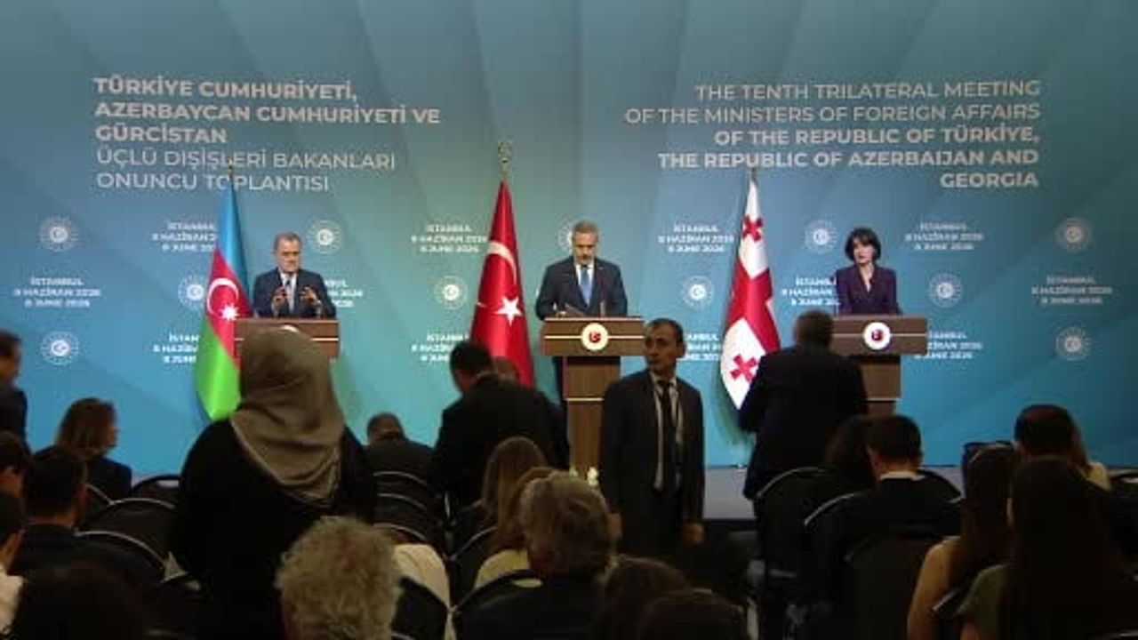 Hakan Fidan: ABD–İran çatışmasının geride bırakılması elzem; Türkiye-Azerbaycan-Gürcistan 10. Dışişleri Bakanları Toplantısı'nda mesajlar