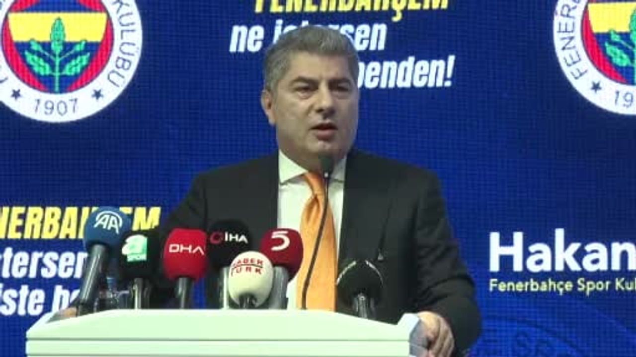Hakan Safi: 'Seçilirsek Luis Suarez'i Fenerbahçe formasıyla izleyeceğiz' — Stat ve tesis planları