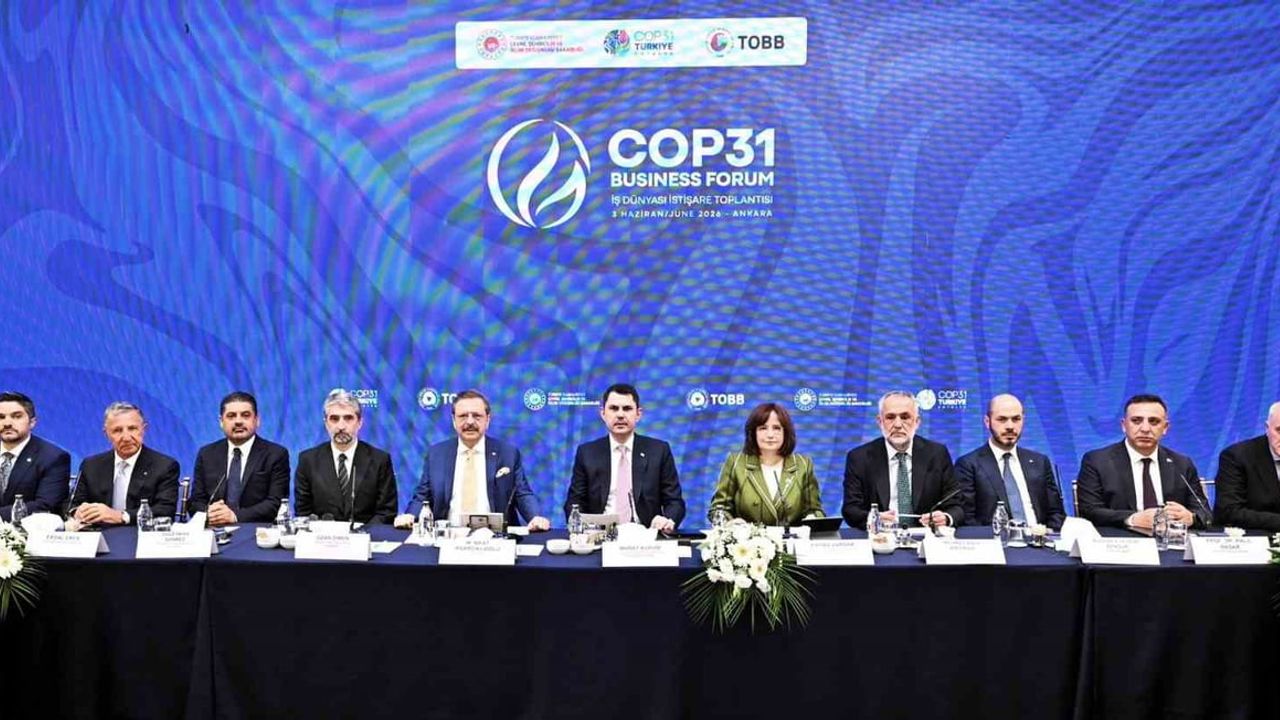 Hakan Ülken, COP31 Business Forum İş Dünyası İstişare Toplantısı'na Katıldı