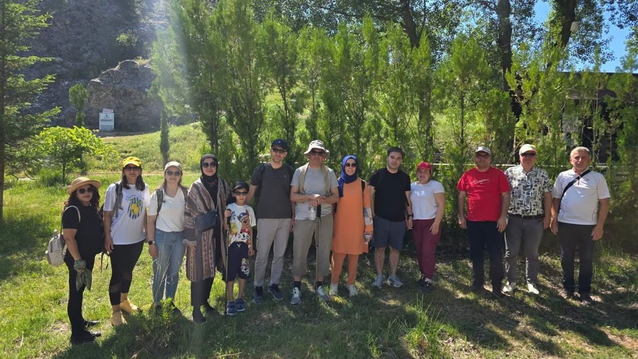 Harmankaya Kanyonu'nda doğa ve sanat buluşması