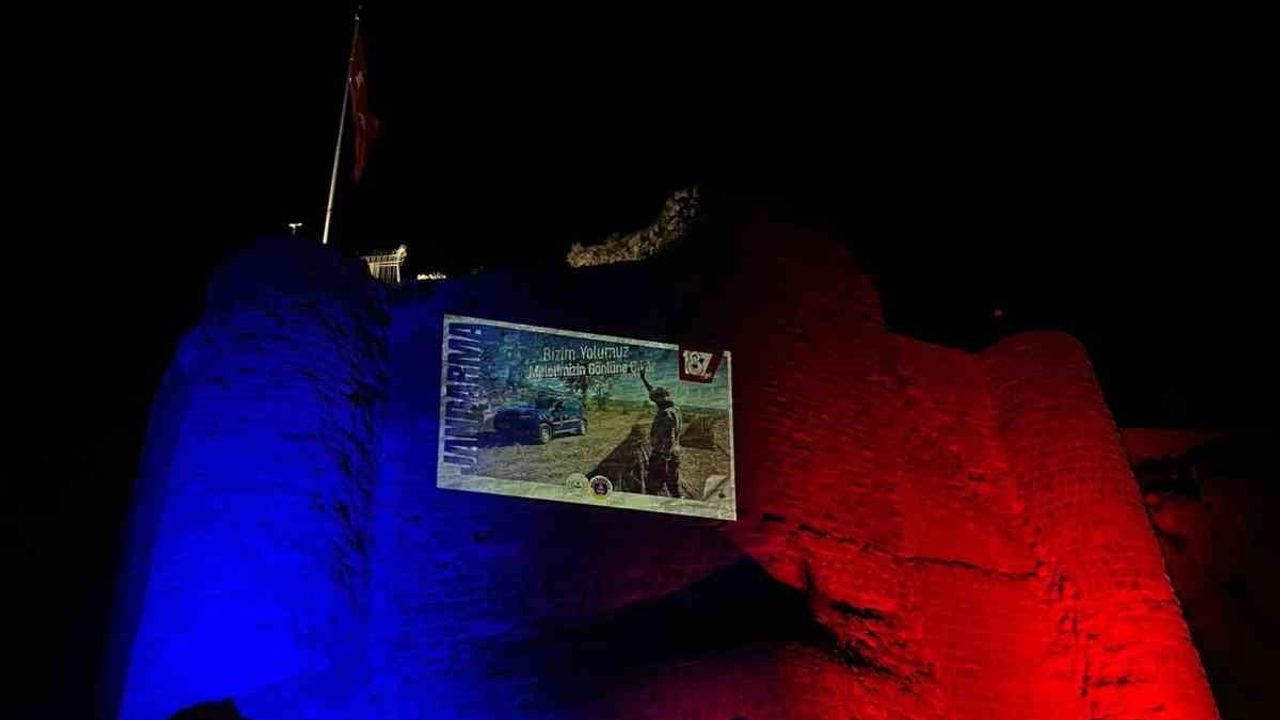 Harput'ta jandarmadan 187’nci yıl gösterisi