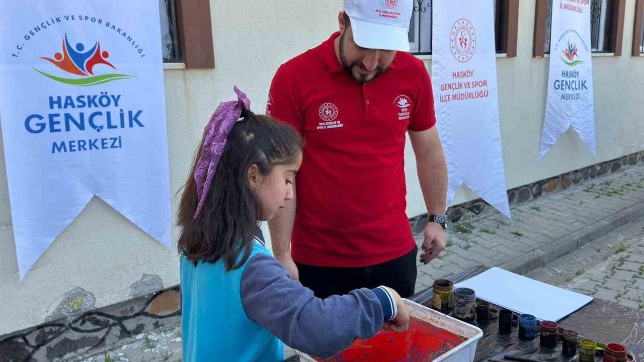 Hasköy’de 'Merkezin Her Yerde' coşkusu: öğrenciler sosyal, kültürel ve sportif etkinliklerle eğlendi